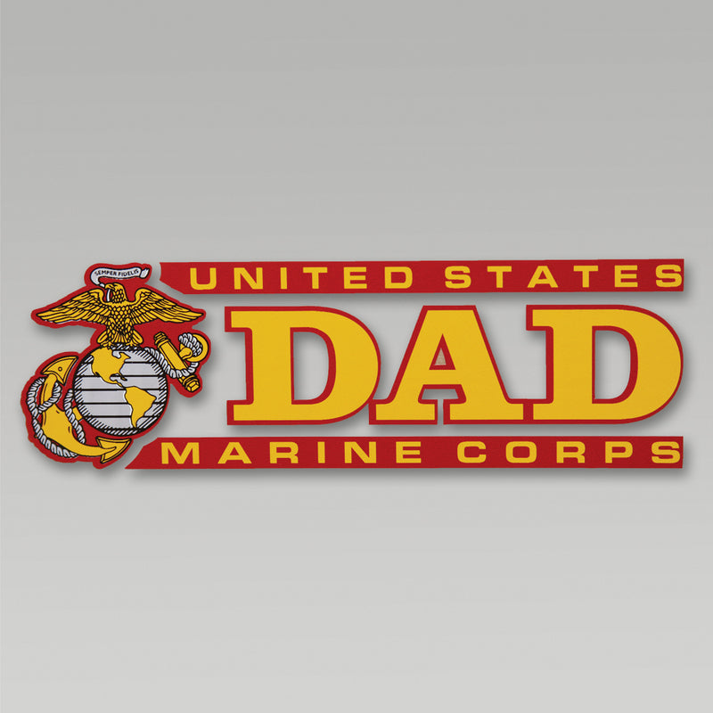 Marines Dad Decal