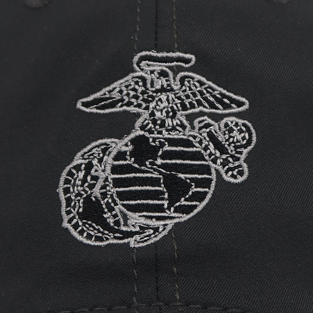 Marines EGA Cool Fit Performance Hat (Dark Grey)
