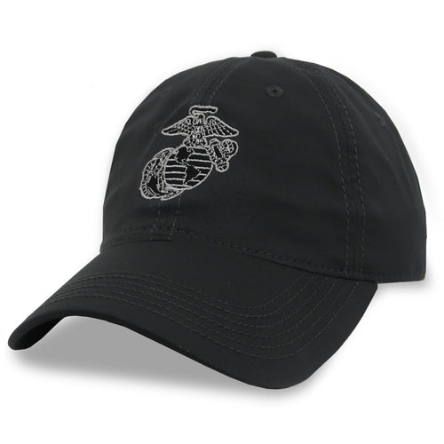 Marines EGA Cool Fit Performance Hat (Dark Grey)