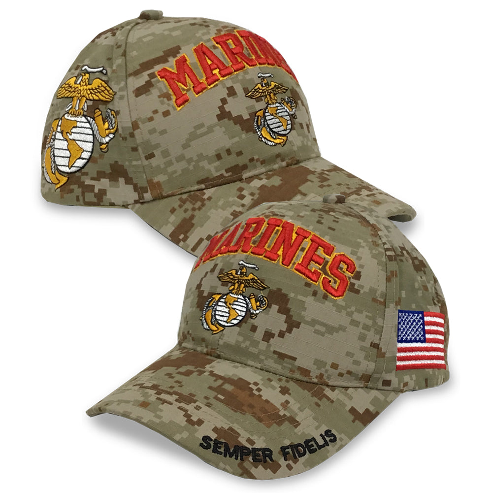 Marines EGA Digital Camo Hat