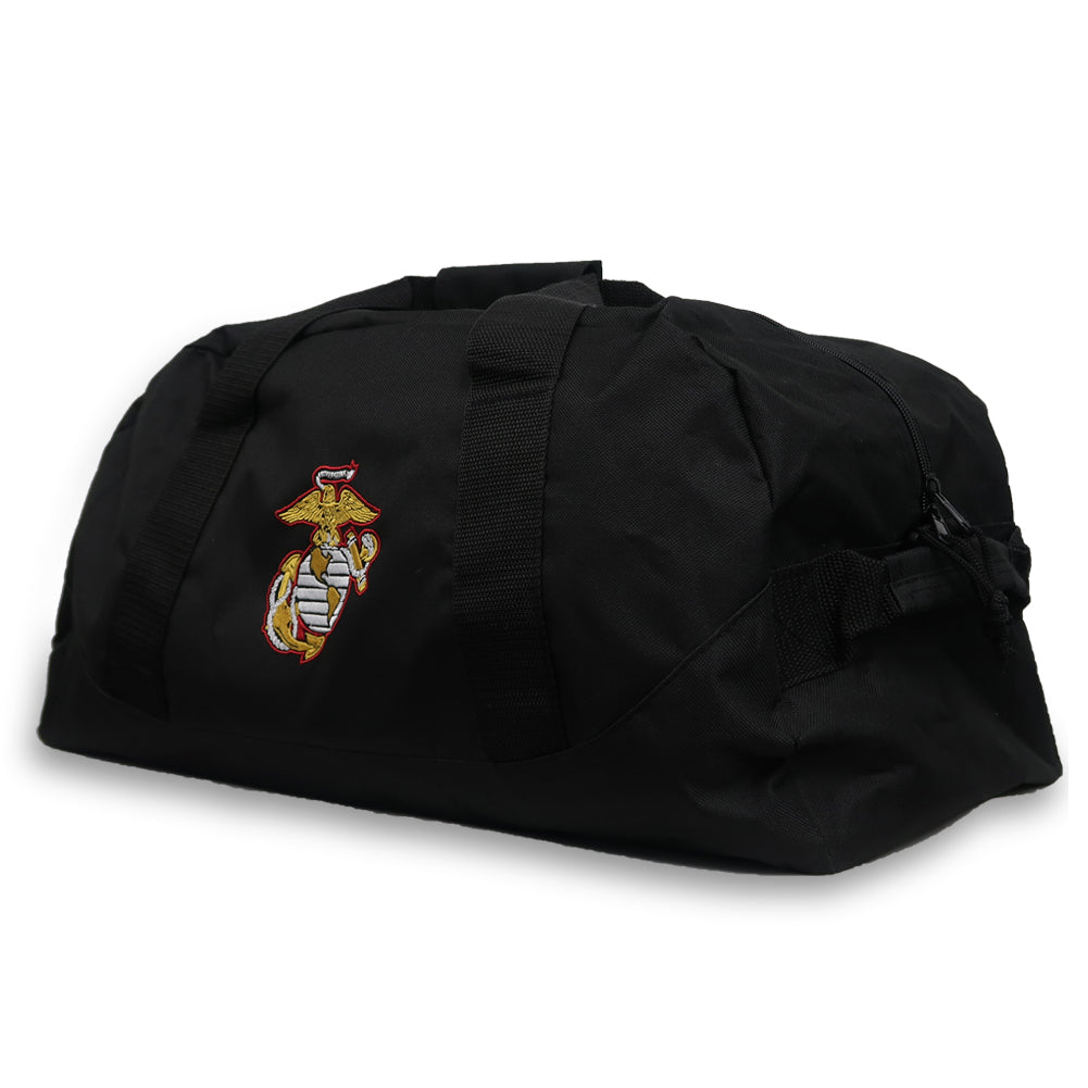 Marines EGA Dome Duffel Bag (Black)
