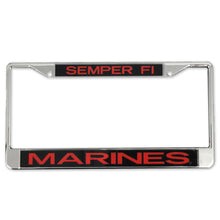 Load image into Gallery viewer, Marines License Plate Frame