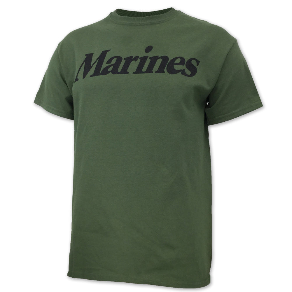 Marines Logo Core T-Shirt (OD Green)