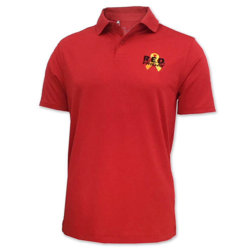 UNDER ARMOUR RED FRIDAY POLO (RED) 1