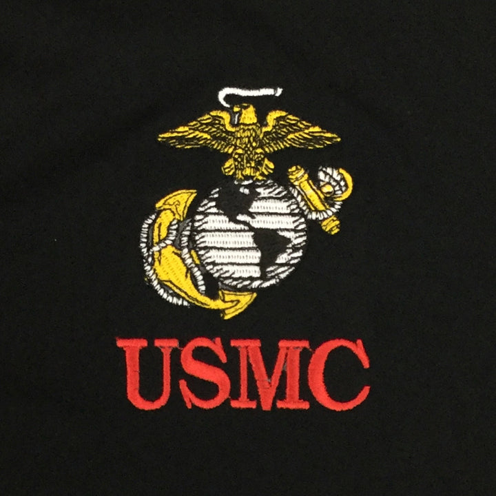 USMC PERFORMANCE POLO (BLACK) 2